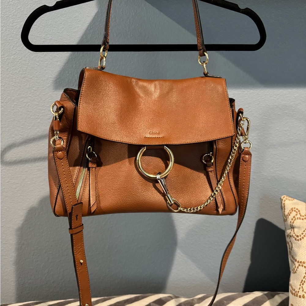 Chloe Calfskin Medium Faye Day Shoulder Bag - Picture 13 of 13